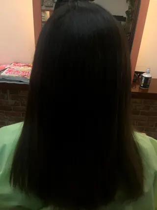 ロング パーマ 桧山 真のヘアスタイル