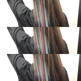 ロング 韓国カラー/エクステ carryのヘアスタイル