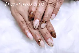 ミディアム HazeGrass NAILのネイルデザイン