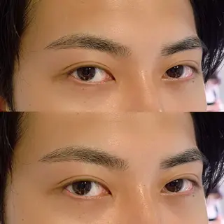メンズ アイブロウ 仙台まつげサロンdesignk所属・designK:北島 朱莉のマツエク・マツパデザイン