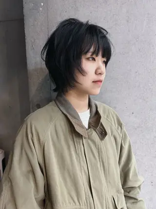 ショート 前野 日奈のヘアスタイル