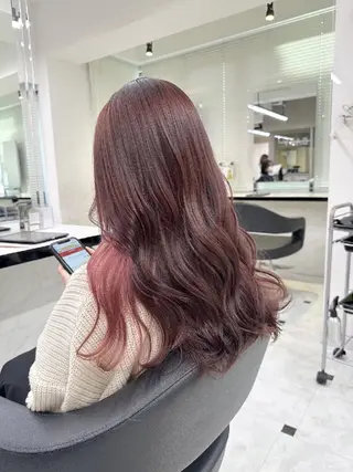 ロング ヘアアレンジ カラー 公式PARADE💐 池袋💐のヘアスタイル