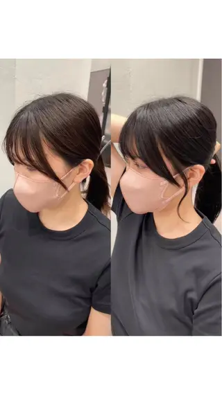 ロング カラー ヘアアレンジ DX SHARE SALON 原宿店所属・レイヤーカット/ 田中 しょうのヘアスタイル