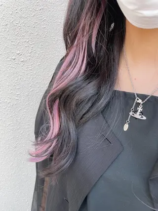 カラー ヘアアレンジ ヘアセット🎀耳つぼ 👂💎MONAMIのヘアスタイル