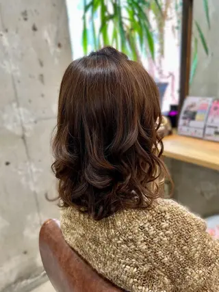ミディアム ヘアアレンジ Hair Atelier P's 【ピース】所属・Kaori / P’s 渋谷のヘアスタイル