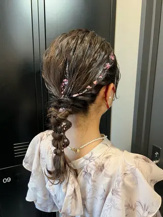 ヘアアレンジ louwe 武藤幸世のヘアスタイル