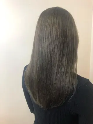 ロング カラー 長瀬 燎哉のヘアスタイル