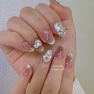 ネイル 韓国ネイル/ワンホン ネイル🎀表参道3分のネイルデザイン