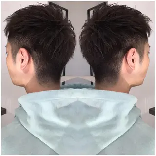 ショート カラー メンズ BOOTH share salon所属・ハタケヤマヨシキ ／BOOTHのヘアスタイル