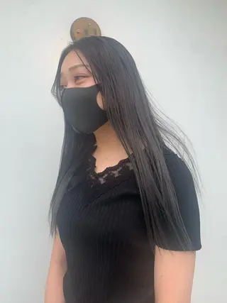 セミロング カラー 中目黒🌼 🌼ハナのヘアスタイル