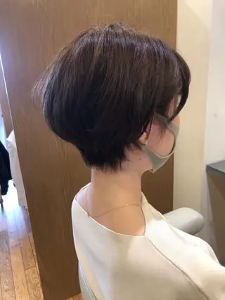 ショート パーマ ヘアアレンジ 永井 亜実のヘアスタイル