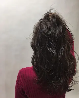 ロング カラー ハイトーン/レイヤー /ウルフ⭐️永田⭐️のヘアスタイル