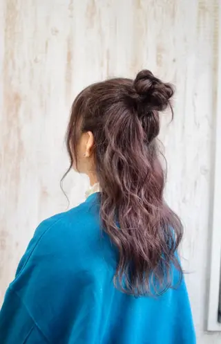 ミディアム GATE.所属・GATE. staffのヘアスタイル