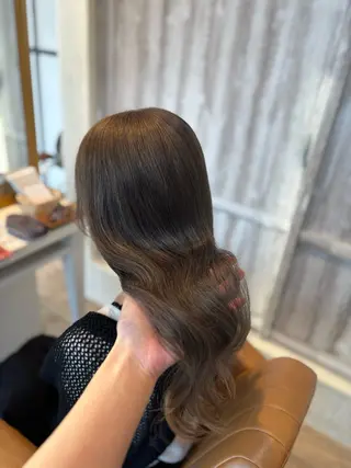 ロング カラー yui🥀/ボブ /ブリーチなしカラーのヘアスタイル