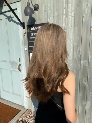 ロング カラー さかきばら すみえのヘアスタイル