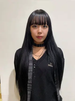 カラー アイブロウリフト パーマモデル/はなのヘアスタイル