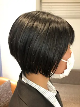 ショート MichioNozawaHairSalonGinza所属・watanabe kazukiのヘアスタイル