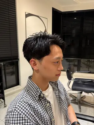 ショート メンズ 艶髪/ロングモデル 募集🫧terukaのヘアスタイル