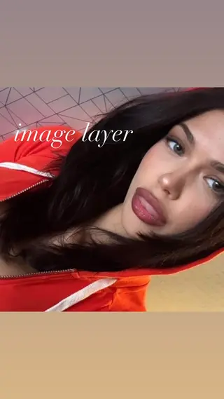 セミロング calna 古賀 菜摘のヘアスタイル