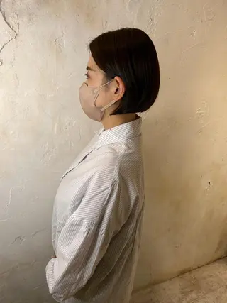 ショート マネージャー 山城洸希のヘアスタイル