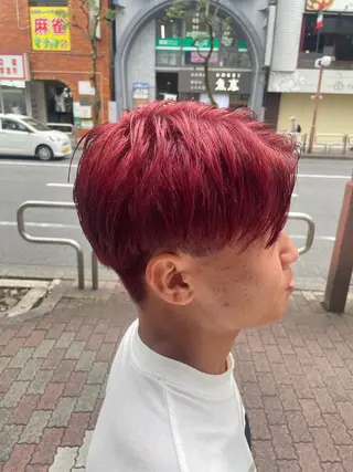 カラー メンズ 韓国風/メンズ アイブロウワックスの眉毛・アイブロウイメージ