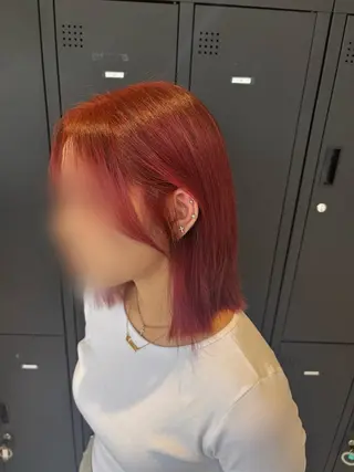 ミディアム カラー 艶カラー🦋/ 髪質改善💙amiのヘアスタイル