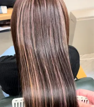 ロング カラー 髪質改善カラー｜ レイヤー｜小寺 葵のヘアスタイル