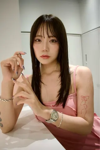 ロング 山中 束真のヘアスタイル