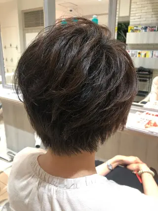 ショート Dxxxx III所属・女性目線の大人 メンズ*Ayakaのヘアスタイル