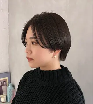 ショート foto所属・𝐁𝐋𝐔𝐄𝐓 /カット特化/新宿のヘアスタイル