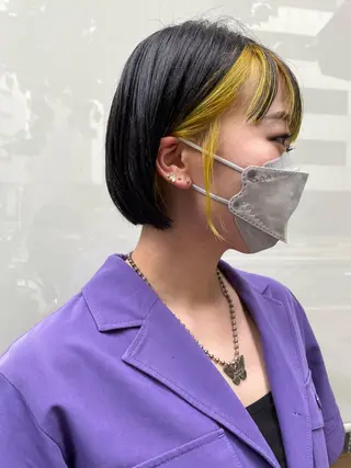 ショート カラー 透明感カラー🩵 mioのヘアスタイル