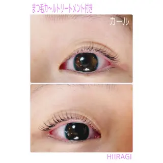 マツエク・マツパ 美容室 HIIRAGIのマツエク・マツパデザイン