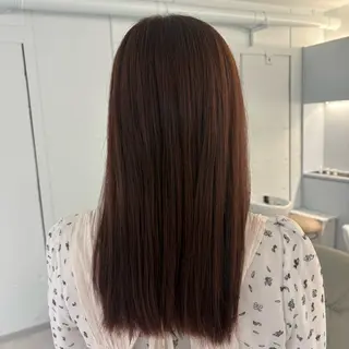 セミロング カラー なりた るいのヘアスタイル