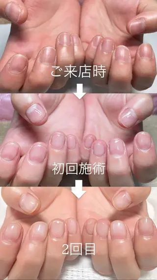 ネイル 甲府市徳行 🧸prunelleのネイルデザイン