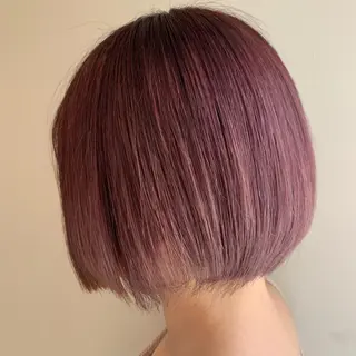 ショート カラー ハイトーン/ウルフ /レイヤー/坂野幸伸のヘアスタイル