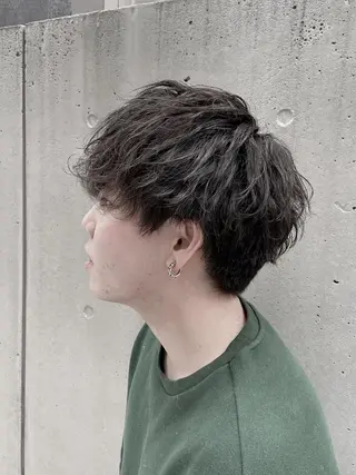 パーマ メンズ メンズ縮毛矯正 ♠️店長下平隼人のヘアスタイル