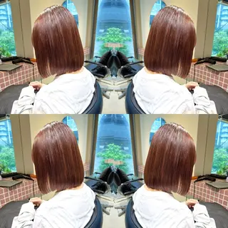 ショート カラー 髪質改善スペシャリス ト長尾勇弥/梅田中津のヘアスタイル