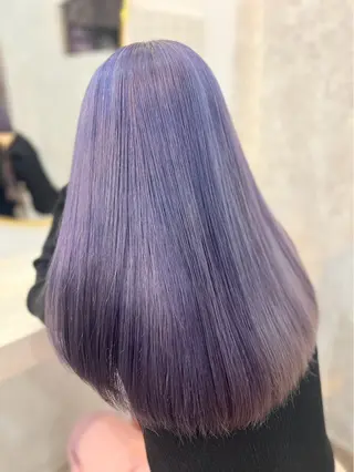 ロング カラー せいと/ウルフ/ ハイトーン/インナーのヘアスタイル