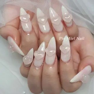 ネイル HANA 長さだしのネイルデザイン