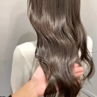 ロング カラー ヘアアレンジ 代表🎀 ふわモテ愛 され髪🩷yumiのヘアスタイル