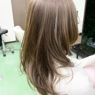 ロング カラー 甲田 豪徳のヘアスタイル