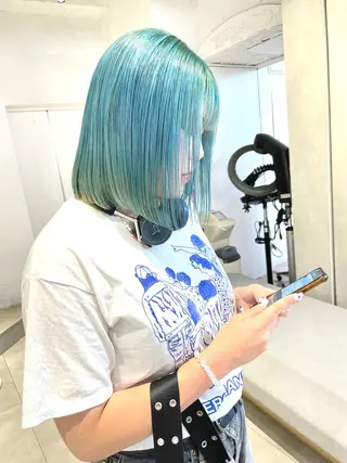 ミディアム カラー 🇰🇷カルマパーマ kaito🇰🇷のヘアスタイル