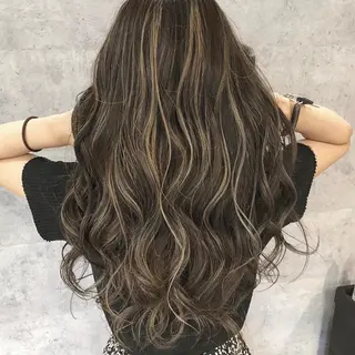 ロング カラー MiL所属・✨ハイトーン✨ 濱田知孝のヘアスタイル