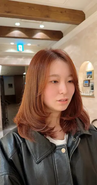 ミディアム BEAUTRIUM 265所属・カットモデル/ 大森弘貴のヘアスタイル