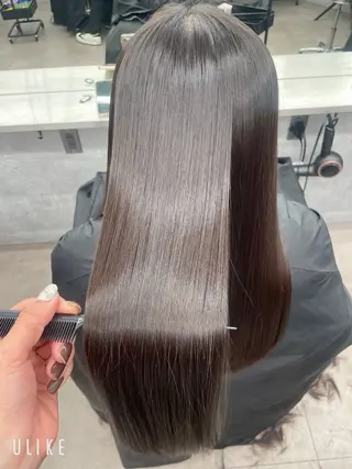 セミロング カラー ヘアアレンジ 髪質改善/縮毛/新宿 🫧SUZUKA🫧のヘアスタイル