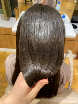 ロング カラー パーマ ヘアアレンジ レイヤー/メンズ🥑 マエダアズミ🥑のヘアスタイル