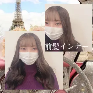 ロング カラー ヘアアレンジ eN°byyoureshair所属・🎀トップスタイリ スト湯川響🎀のヘアスタイル