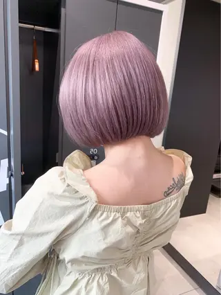 カラー ヘアアレンジ エフェクトブリーチ 神戸 三宮 麟太郎のヘアスタイル