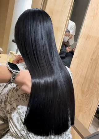 ロング senjyu GINZA所属・バレイヤージュ/ハイ ライト/庄司鉄平のヘアスタイル