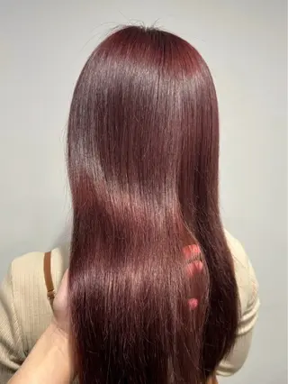 ロング 暖色カラー🌺／ 髪質改善🌿／ゆうかのヘアスタイル